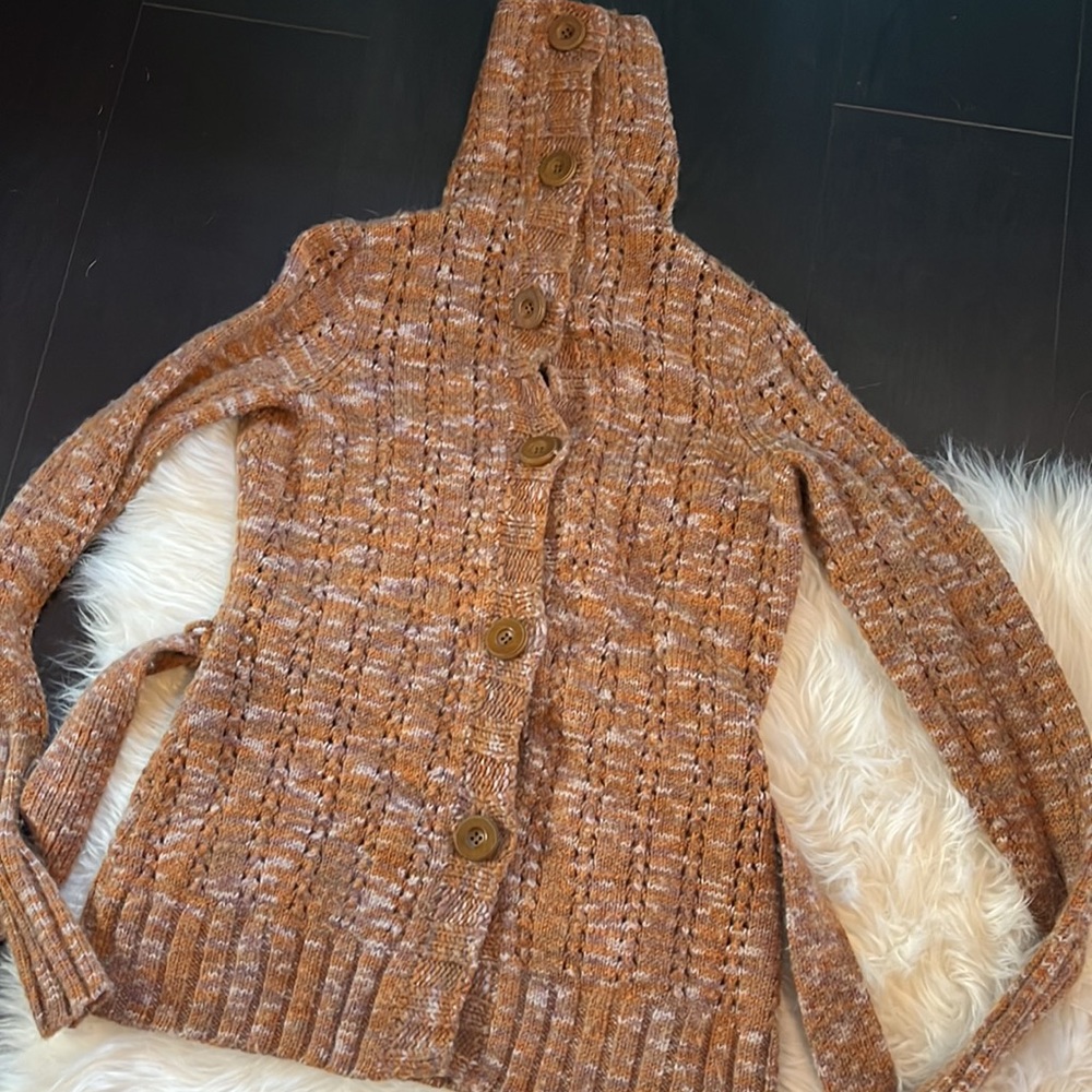 Lucky Brand Wooden Button Cardigan - Picture 7 of 10